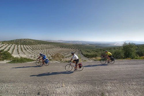 Fietsen Nueva-Carteya Andalusië Spanje