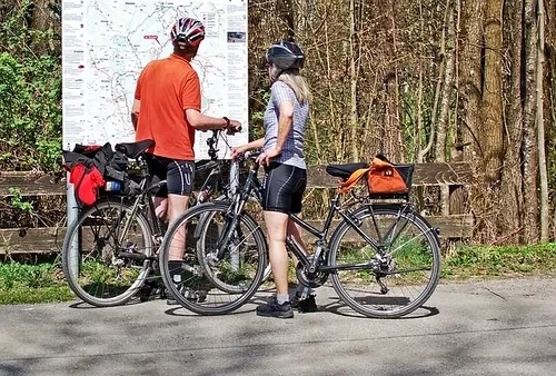 Route zoeken fietsvakantie