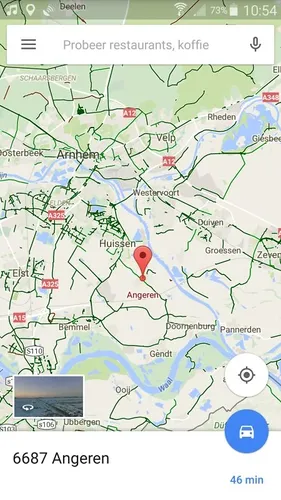 Uitleg offline kaart Google Maps - Stap 1