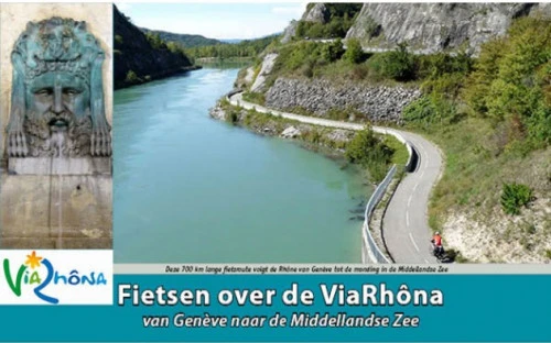 Fietsen langs de Rhone