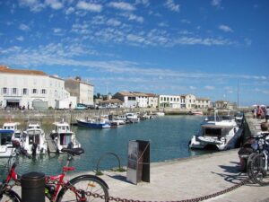 La Rochelle Eind/begin punt van La Vélo Francette