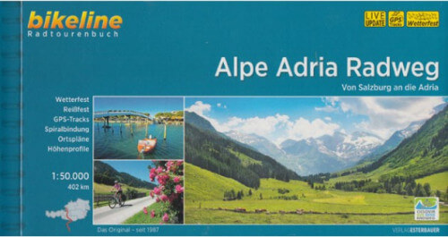 De Alpen over fietsen: routegids Alpe Adria