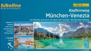 De Alpen over fietsen: Fietsgids München - Venezia