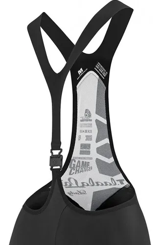 Dames fietsbroek met enkele bretel 