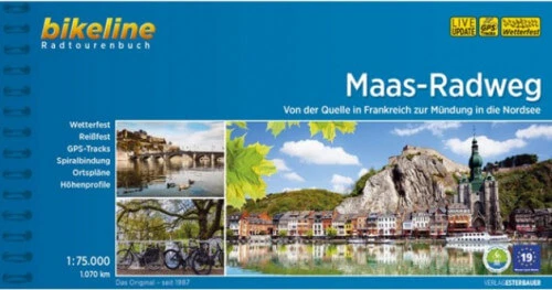 Fietsgids Maas-Radweg - Bikeline