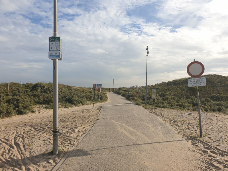 LF Kustroute bij Noordwijk