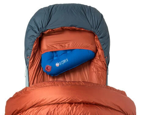 kussenvak in mummy slaapzak