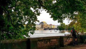 Fietsen naar Praag