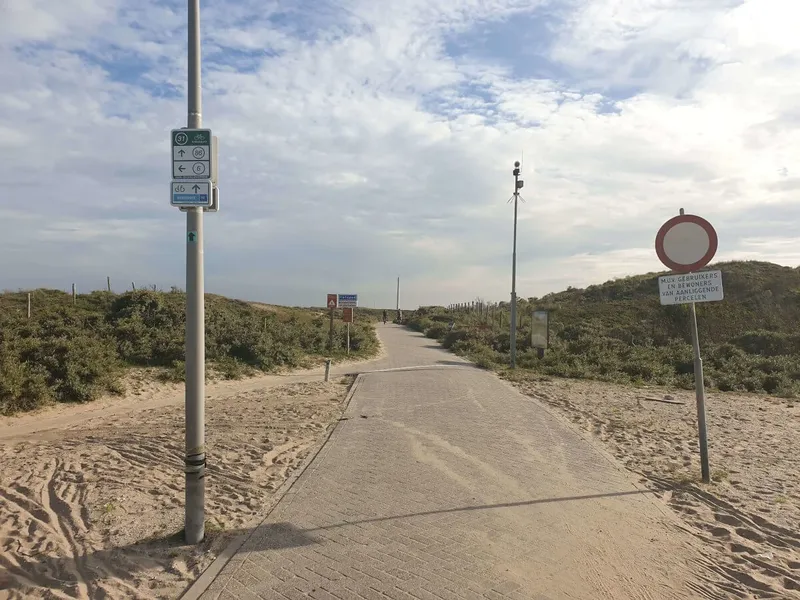 LF Kustroute bij Noordwijk LF Kustroute bij Noordwijk