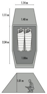 MSR Tunneltent Tindheim