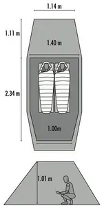 MSR Tunneltent Tindheim