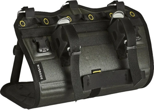 Bikepacking handlebar Harnas van Riverside (Decathlon)