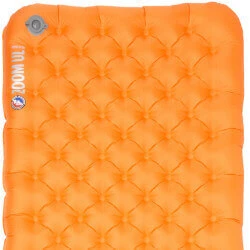 Slaapmat met een eierdoos structuur