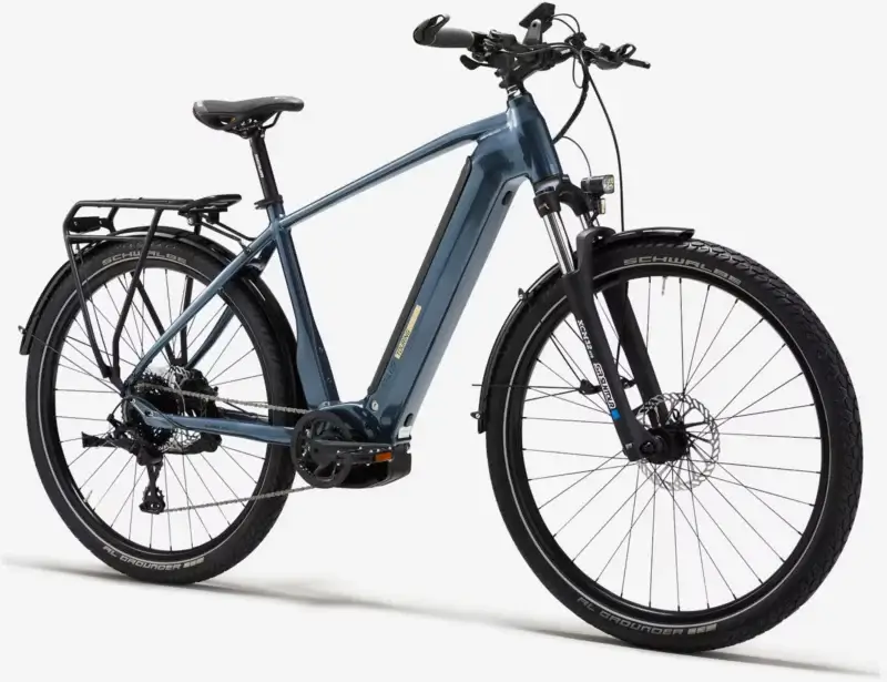 Elektrische hybridefiets met Bosch-middenmotor E-Touring hoog frame
