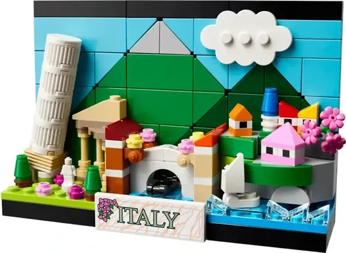 Lego - Ansichtkaart Italië - 40818
