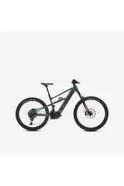 Elektrische mountainbike e big mountain full suspension groen 29 27.5
